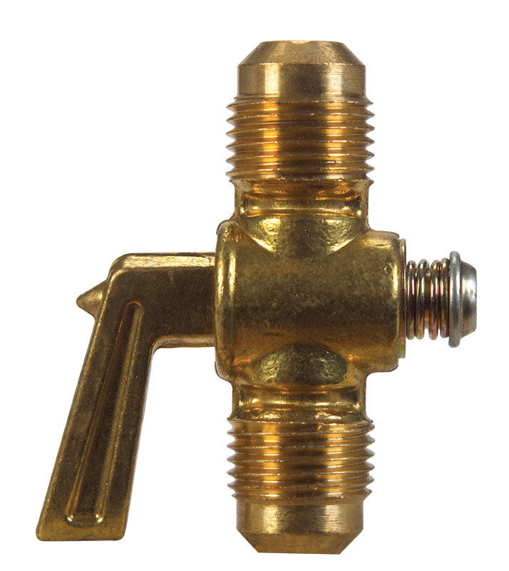 JMF Company MPT Brass Ground Plug Valve