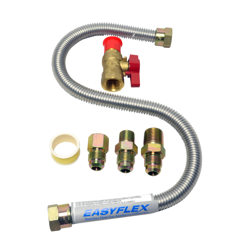 Mr. Heater 18 inch ft. L Brass Gas Appliance Hook-Up Kit