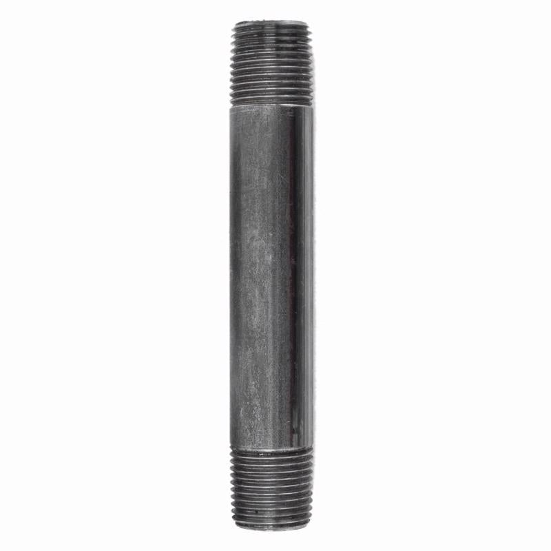 STZ Industries 1/8 in. MIP each X 1/8 in. D MIP Black Steel 5 in. L Nipple