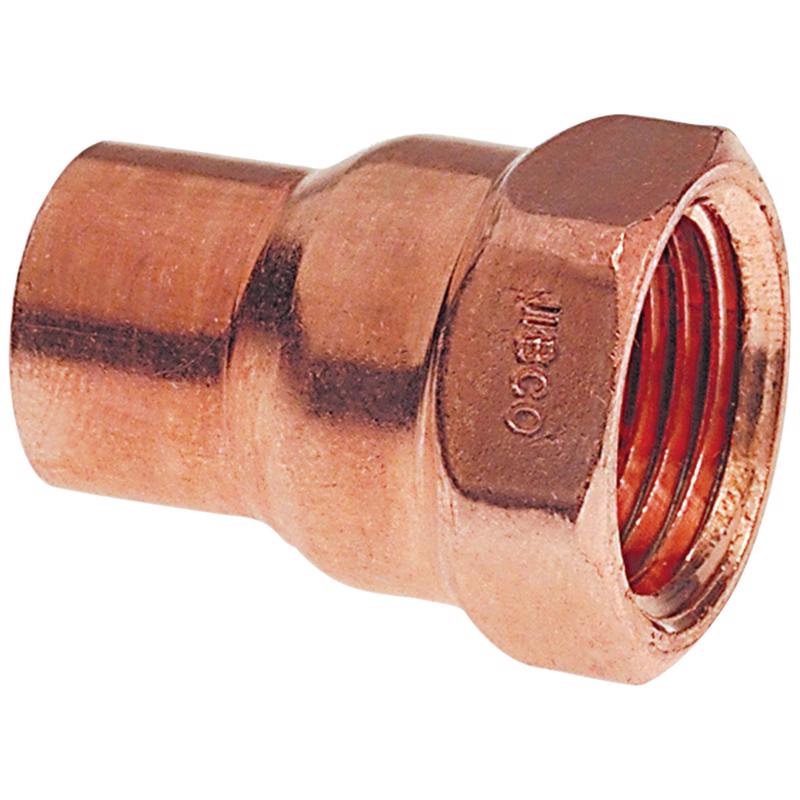 NIBCO 3/4 in. Copper Sweat X 1 in. D FIP Copper Adapter 1 pk