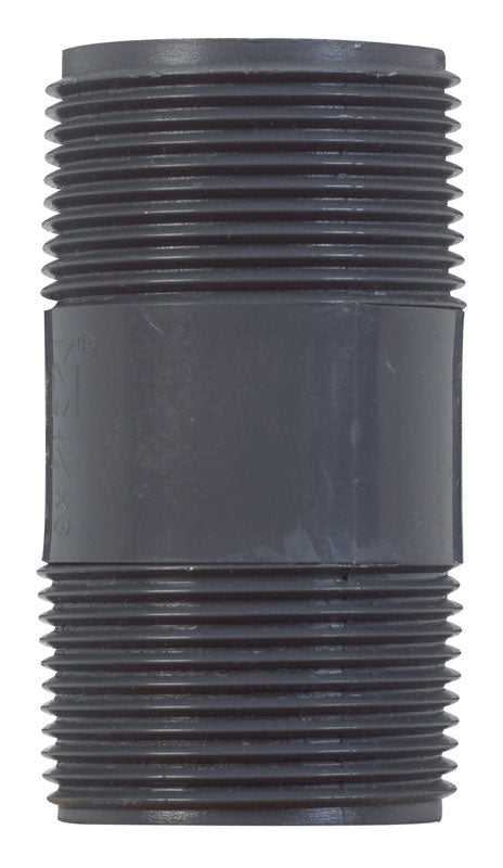 B&K Schedule 80 1-1/4 in. MPT PVC 3 in. Nipple 1 pk
