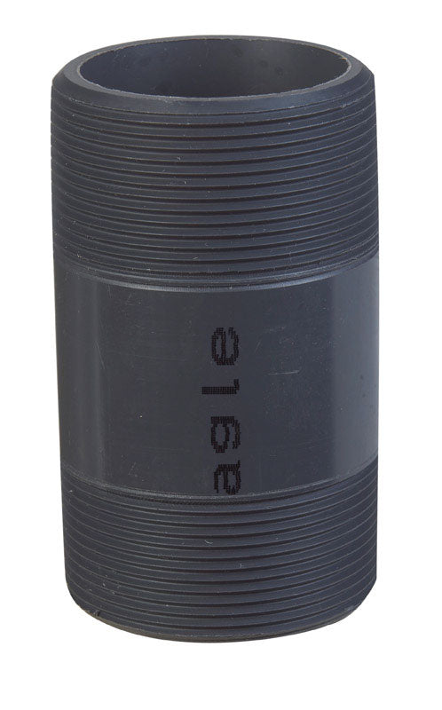 B&K ProLine Schedule 80 2 in. MIP each X 2 in. D MIP PVC 4 in. Nipple 1 pk