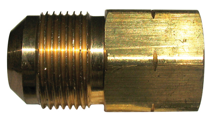 JMF Company 15/16 in. Flare X 1/2 in. D Female Brass Connector
