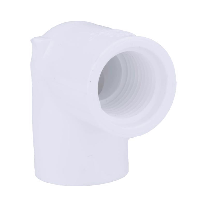Charlotte Pipe Schedule 40 1/2 in. Slip X 1/2 in. D FPT PVC Elbow 1 pk