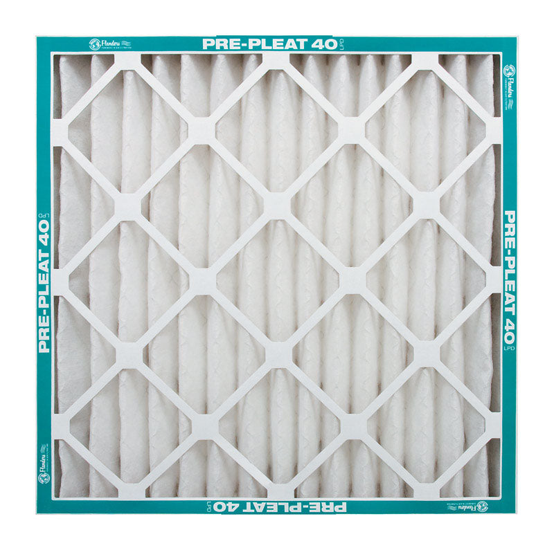 AAF Flanders Pre-Pleat 20 in. W X 24 in. H X 4 in. D Synthetic 8 MERV Pleated Air Filter 1 pk