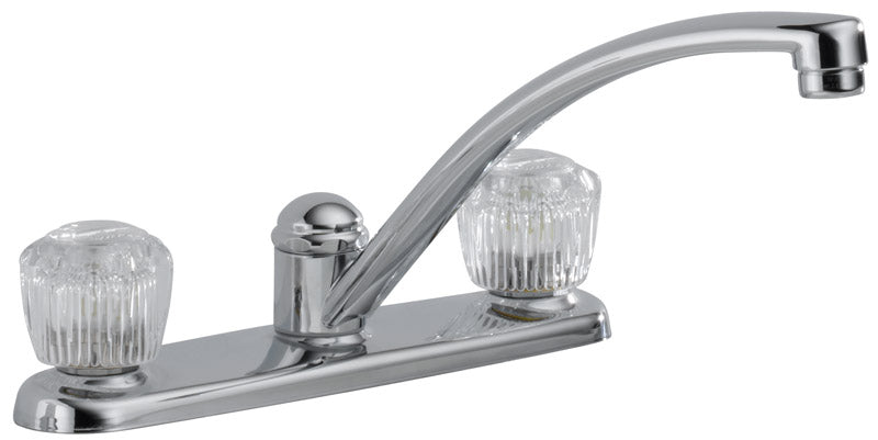 Delta Classic Two Handle Chrome Kitchen Faucet