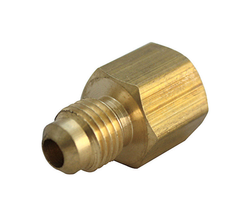 JMF Company 3/8 in. Flare X 1/2 in. D FPT Brass Adapter