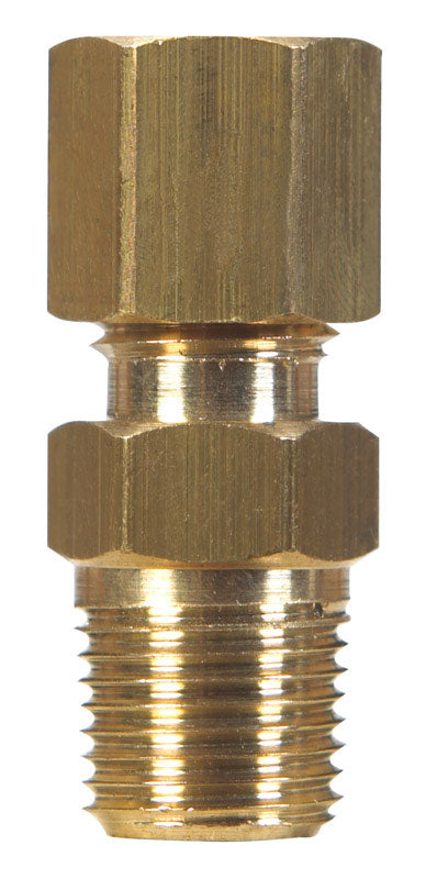 JMF Company 5/8 in. Compression X 1/2 in. D Male Brass Connector