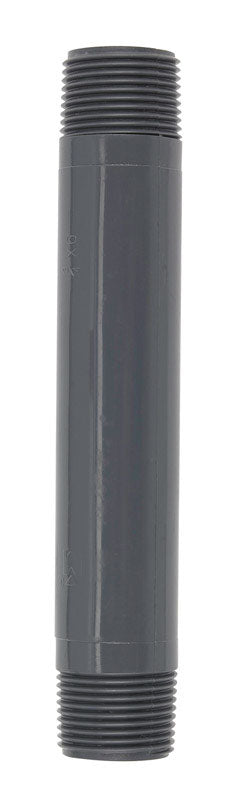 B&K Schedule 80 3/4 in. MIP each X 3/4 in. D MIP PVC 6 in. Nipple 1 pk