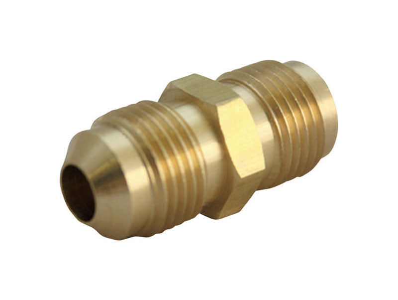 JMF Company 5/8 in. Flare X 1/2 in. D Flare Brass Union