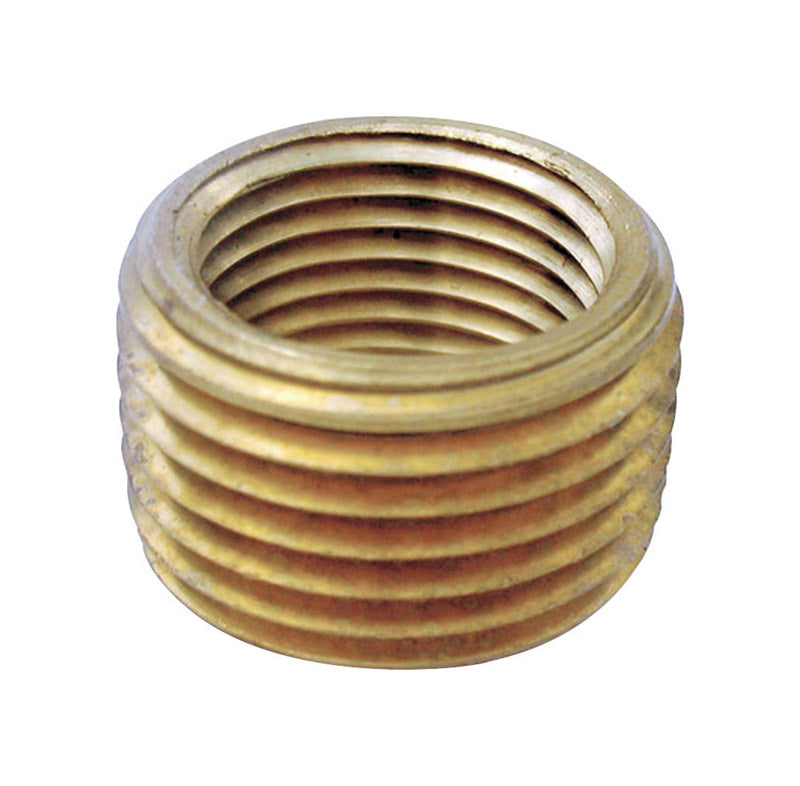 JMF Company 3/8 in. MPT X 1/4 in. D FPT Brass Pipe Face Bushing