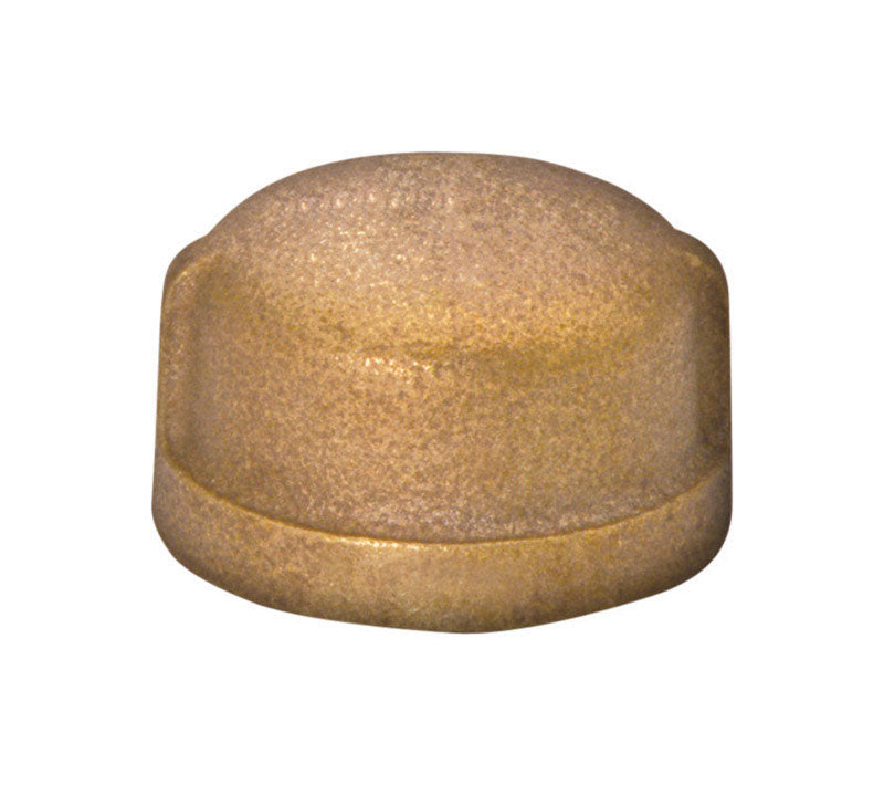 JMF Company 3/4 in. FPT Red Brass Cap