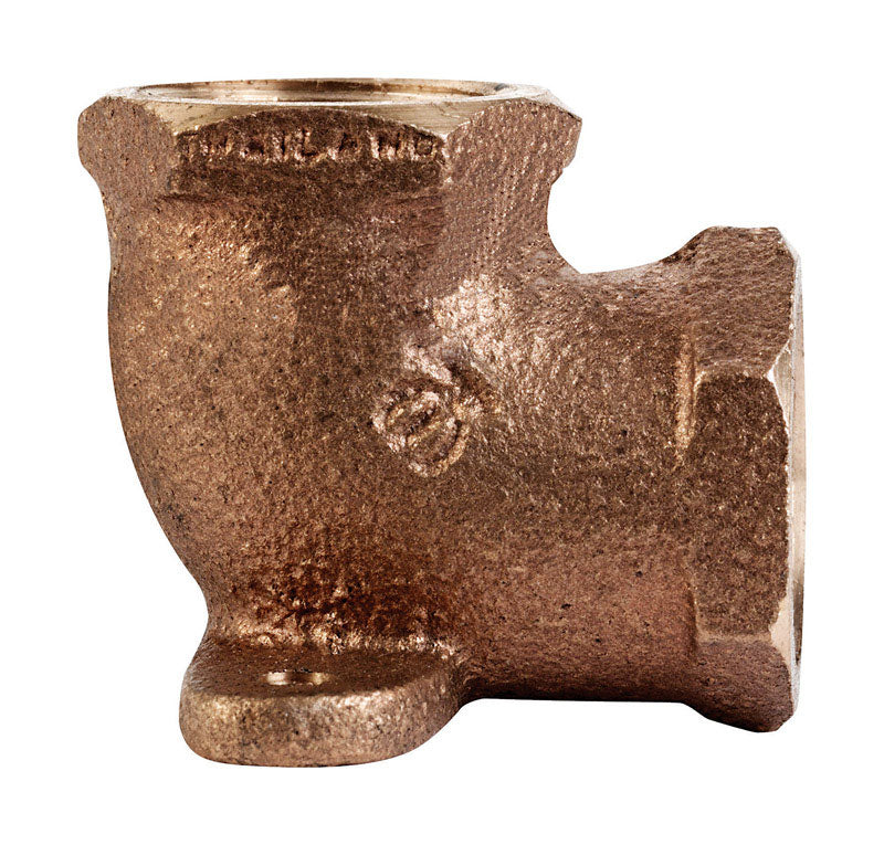 JMF Company 1/2 in. FPT X 1/2 in. D FPT Red Brass Drop Ear Elbow