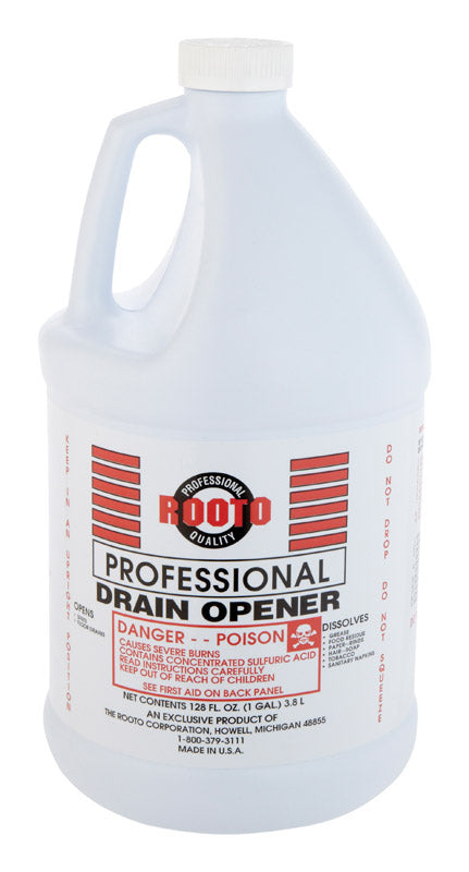 Rooto Professional Liquid Drain Opener 1 gal