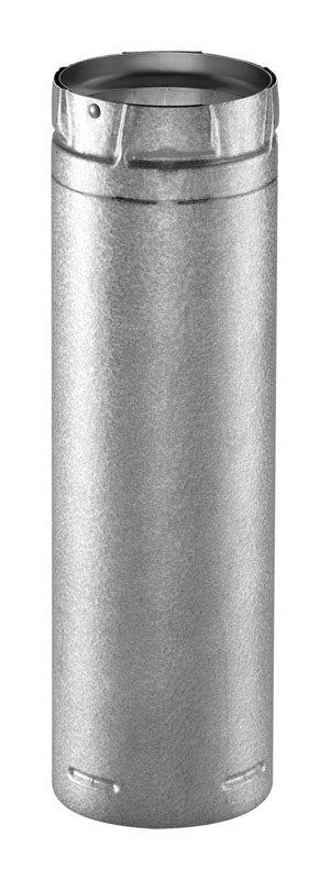 DuraVent 3 in. D X 6 in. L Steel Double Wall Stove Pipe