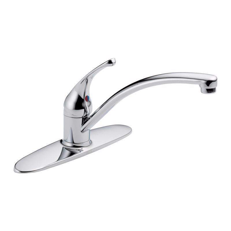 Delta Foundations One Handle Chrome Kitchen Faucet