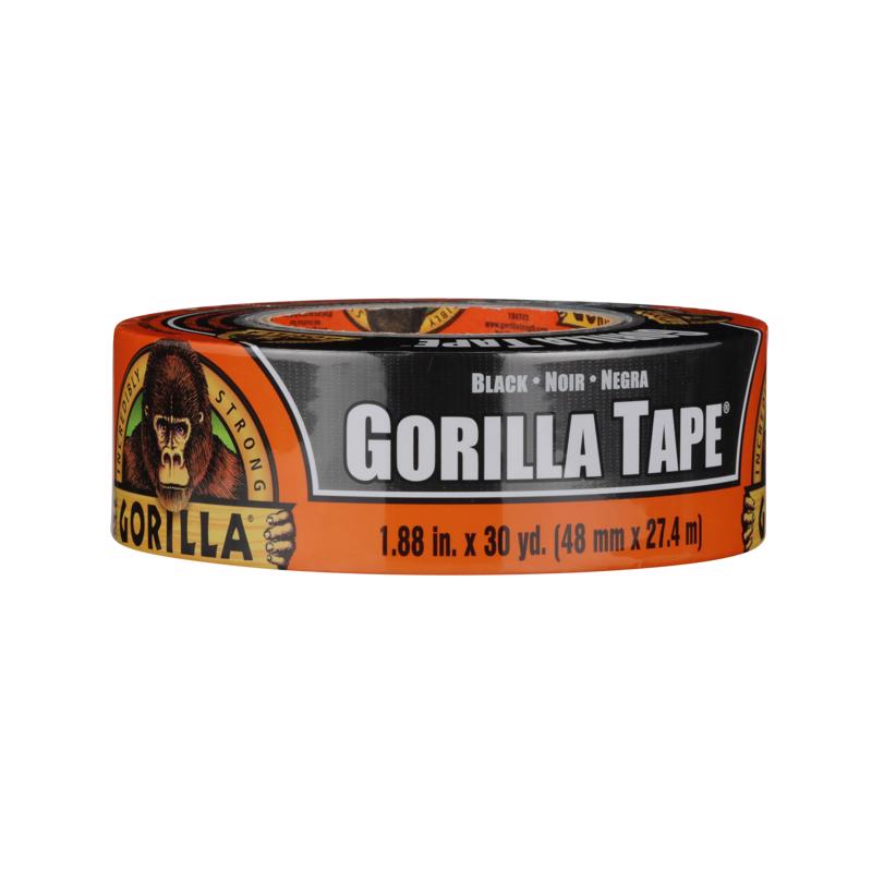 Gorilla 1.88 in. W X 30 yd L Black Duct Tape