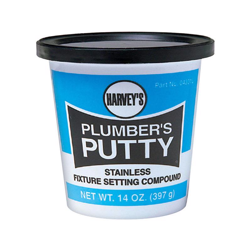 Harvey's Gray Plumbers Putty 14 oz