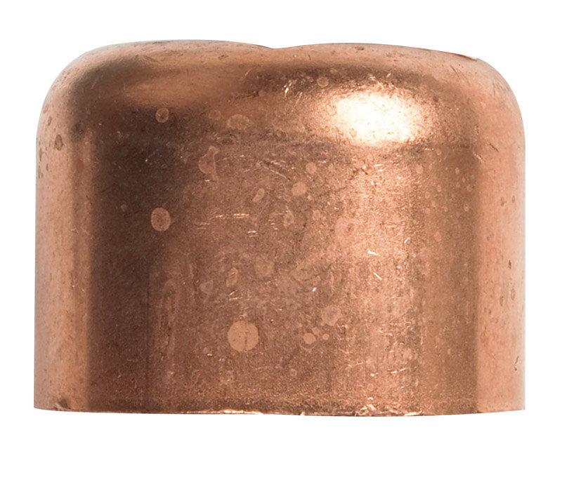 NIBCO 1-1/4 in. Sweat X 1 1/4 in. D Cap Copper Cap 1 pk