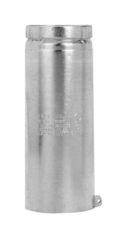 Selkirk 3 in. D X 12 in. L Aluminum Round Gas Vent Pipe
