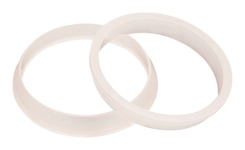 Plumb Pak 1-1/4 in. D Polyethylene Cone Slip Joint Washer 2 pk