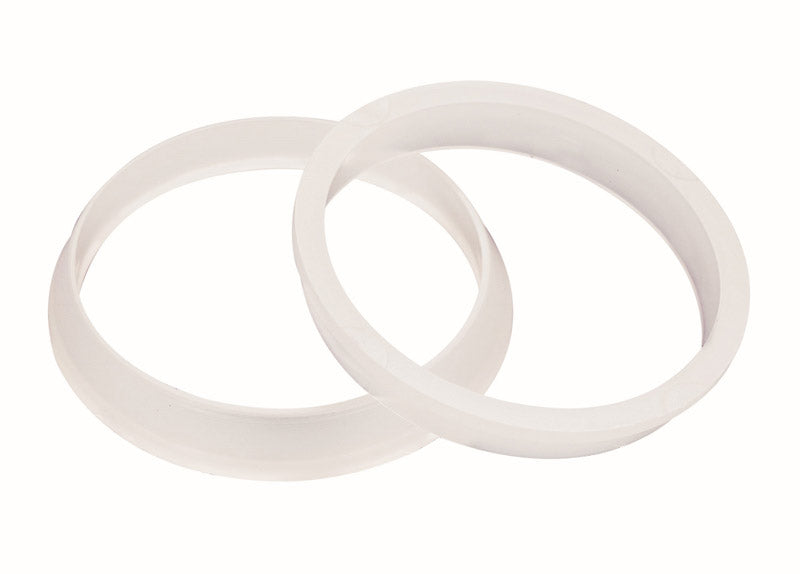 Plumb Pak 1-1/4 in. D Polyethylene Tailpiece Washer 2 pk