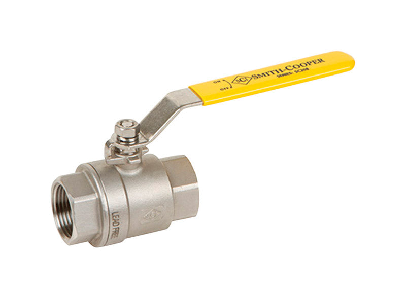Smith Cooper 3/4 in. 304 Stainless Steel FIP Ball Valve Full Port