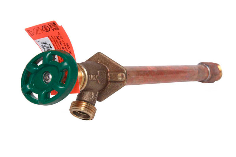 Arrowhead Brass 3/4 in. MHT X 3/4 in. MIP Anti-Siphon Brass Wall Hydrant