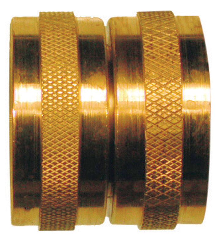 JMF Company Brass 3/4 in. D X 3/4 in. D Female Swivel Hose Adapter 1 pk