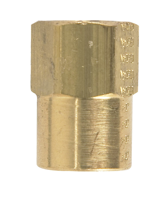 JMF Company 3/16 in. Flare X 1/8 in. D Female Brass Inverted Flare Adapter