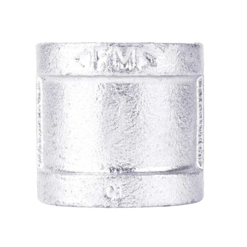 STZ Industries 1 in. FIP each X 1 in. D FIP Galvanized Malleable Iron Coupling