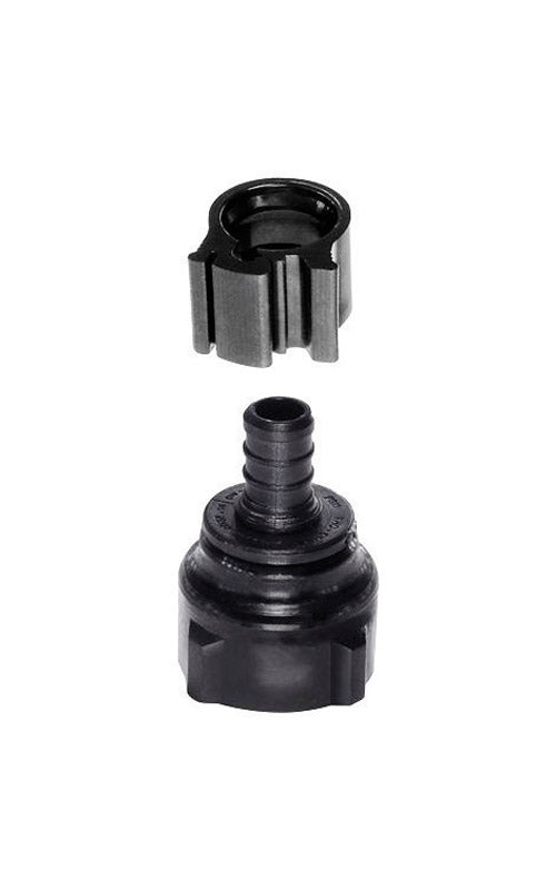 Flair-It PEXLock 1/2 in. PEX X 3/8 in. D FPT Swivel Coupling with Clamp
