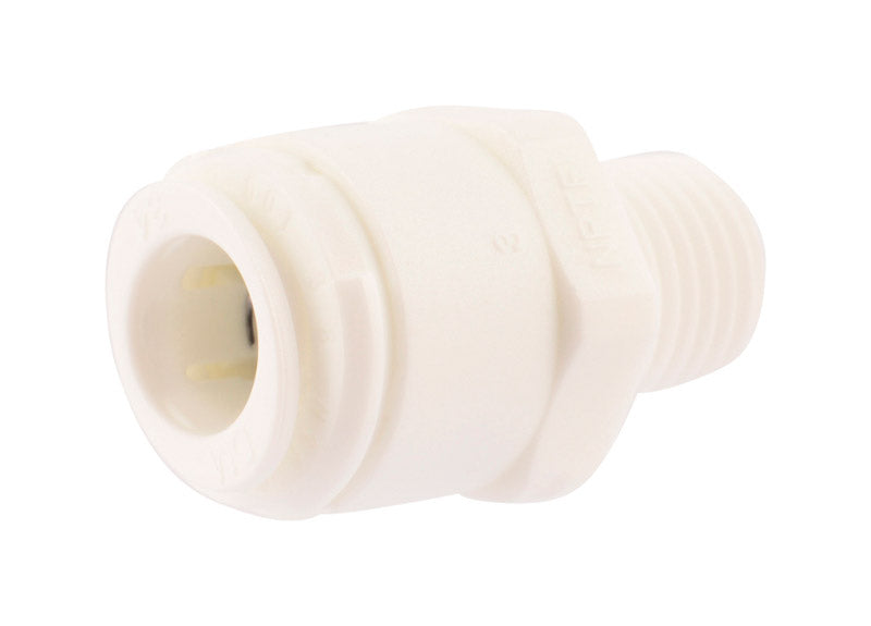 SharkBite Push to Connect 3/8 in. OD X 1/4 in. D MIP Polypropylene Threaded Adapter