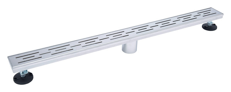 B&K 2 in. D Chrome Linear Shower Drain