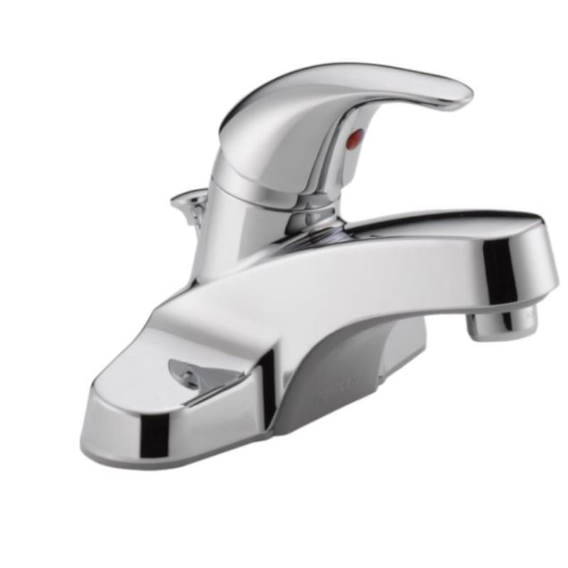 Peerless Chrome Pop-up Bathroom Sink Faucet 4 in.
