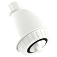 LDR Exquisite White ABS 2 settings Adjustable Showerhead 2.5 gpm