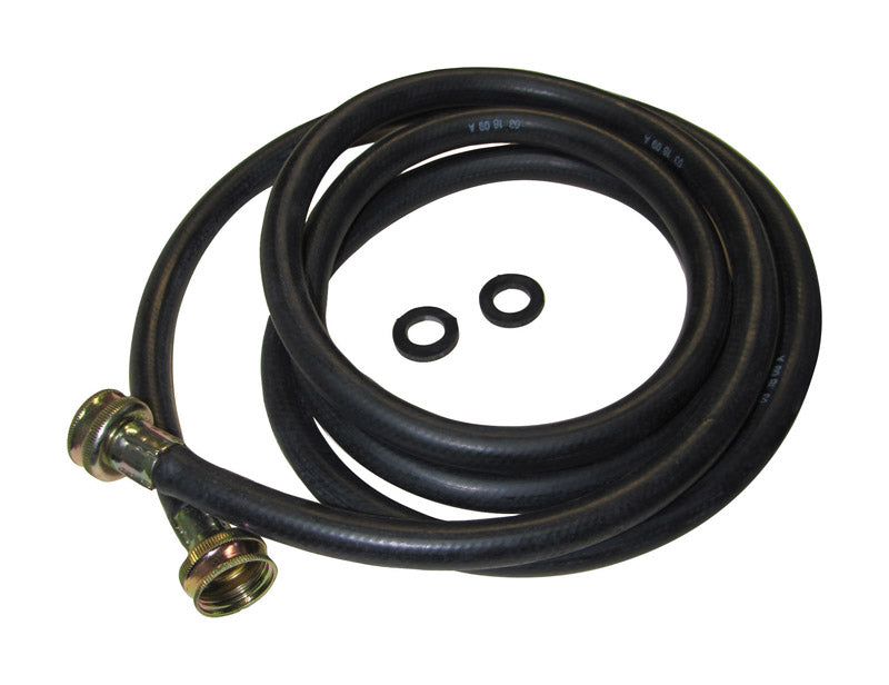 Plumb Pak 3/4 in. Hose Thread in. X 3/4 in. D Female 8 ft. Rubber Washing Machine Hose