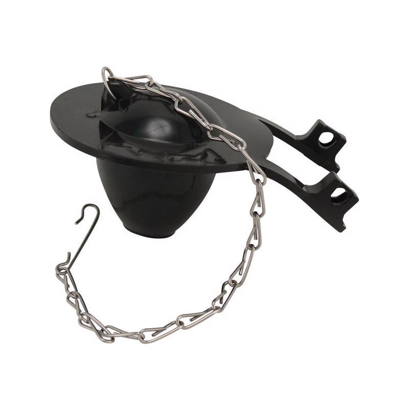 Plumb Pak Flush Valve Flapper Black Rubber For Universal