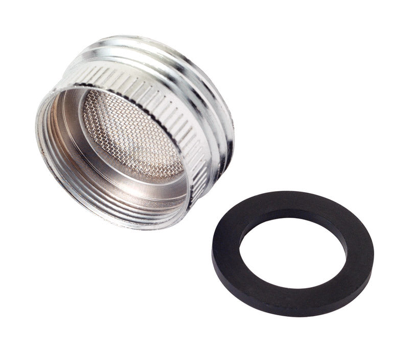 BrassCraft Dual Thread 15/16 in. F x 3/4 in. M Chrome Aerator Adapter
