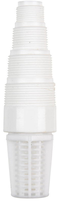 Campbell 1-1/4 in. D X 1-1/4 in. D MIP Plastic Spring Loaded Check Valve