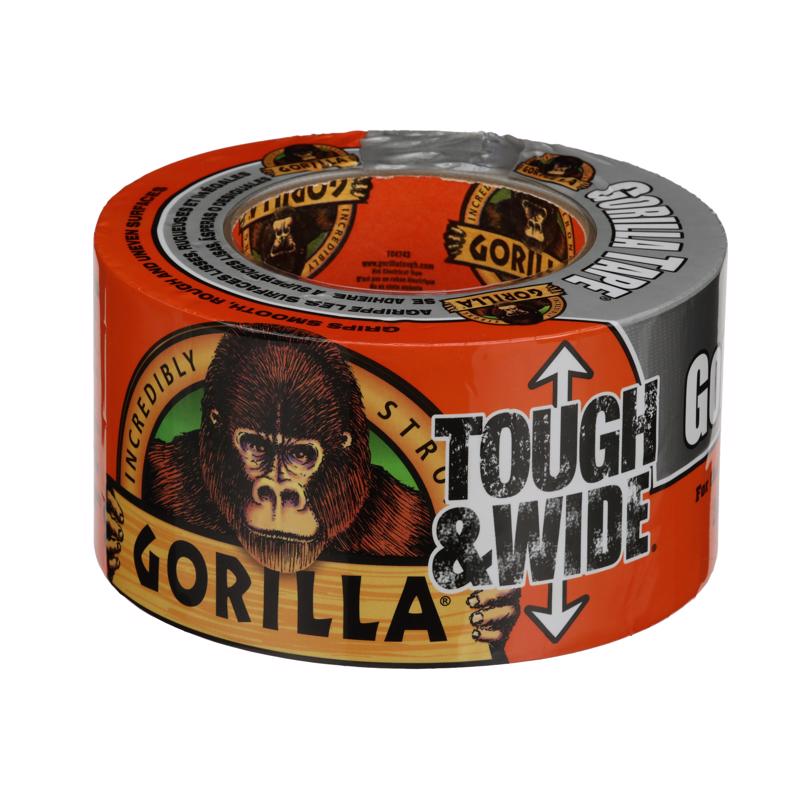 Gorilla 2.88 in. W X 25 yd L Silver Duct Tape