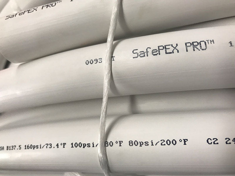 Safe PEX Pro 1/2 in. D X 5 ft. L PEX Tubing 100 psi