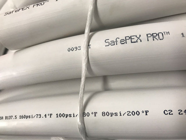Safe PEX Pro 1/2 in. D X 5 ft. L PEX Tubing 100 psi