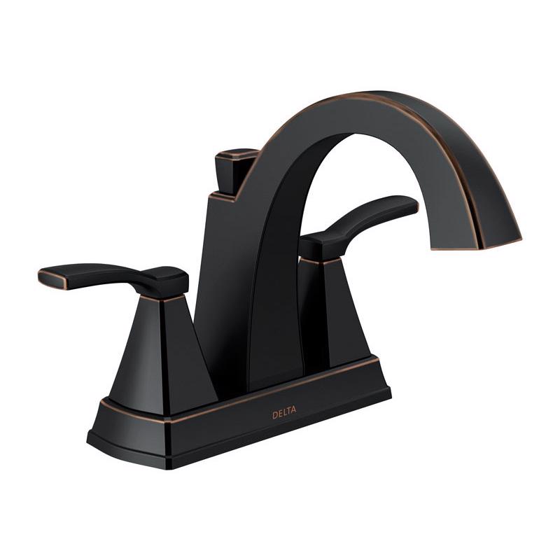 Delta Oil Rubbed Bronze Bathroom Faucet 4 in.