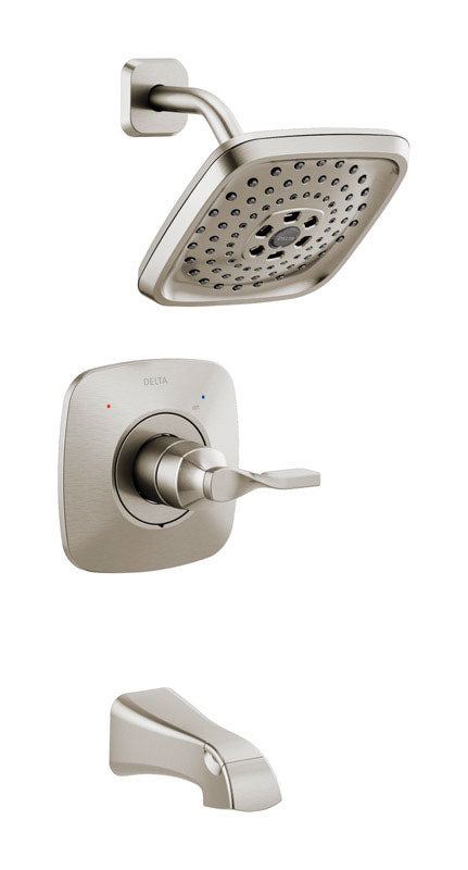 Delta Monitor 1-Handle Brushed Nickel Tub and Shower Faucet