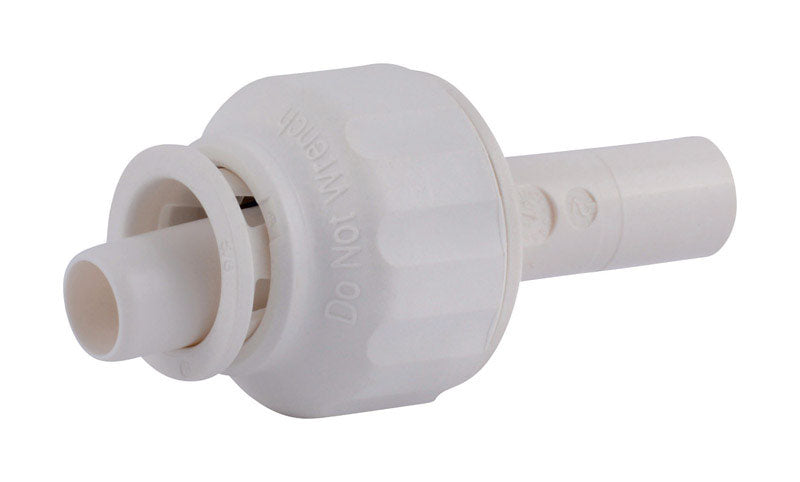 SharkBite Quick Connect 1/2 in. Push X 3/8 in. D CTS Plastic Reducer Stem