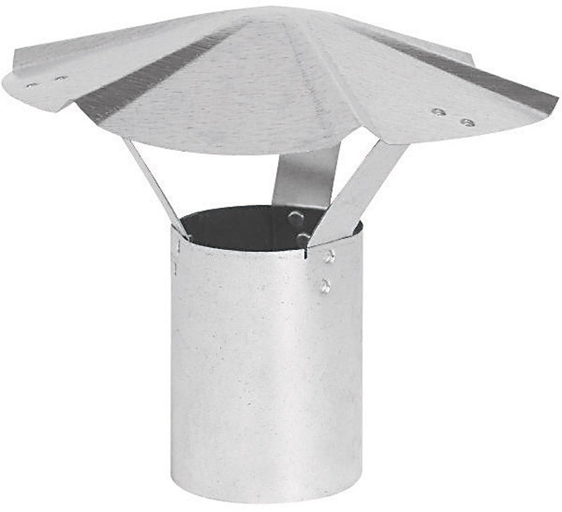 Imperial 3 in. D Galvanized Steel Vent Cap