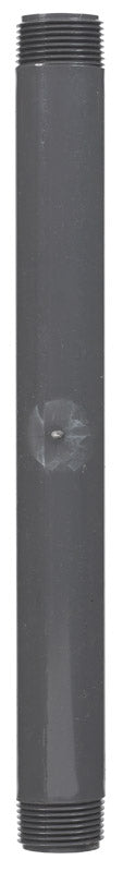 B&K Schedule 80 1 in. MPT each PVC 12 in. Nipple 1 pk