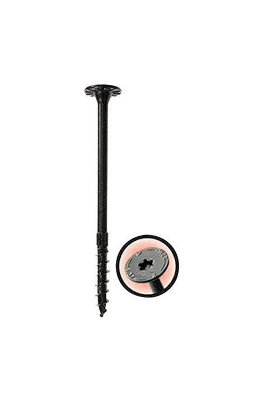 Simpson Strong-Tie Strong-Drive No. 10 X 5 in. L Star E-Coat Wood Screws 50 pk