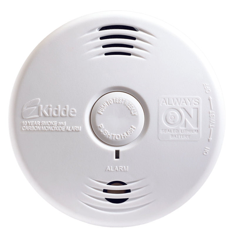 Kidde Worry-Free Battery-Powered Electrochemical/Photoelectric Smoke and Carbon Monoxide Detector